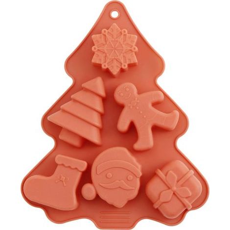 Form MagicHome, Silikon, zum Backen, 6 Muster, 22,2x18,5x2,5 cm