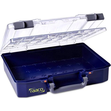 Raaco Maletín de almacenamiento CarryLite 80 azul robusto