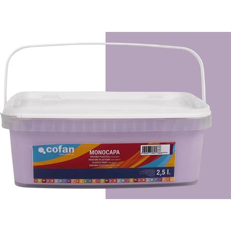 Pintura Plástica Monocapa Lila (2,5 Lt)