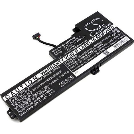 Batterie pour Lenovo Thinkpad T470 Mfl