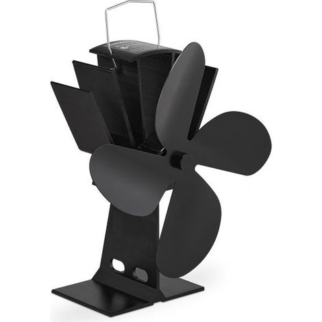 Ventilatore da stufa nero senza elettricità (1/5)