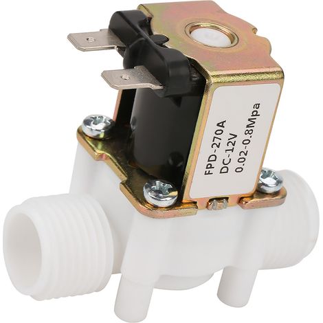 12V NC G1/2" Kunststoff-Wassermagnetventil für Wasserspender
