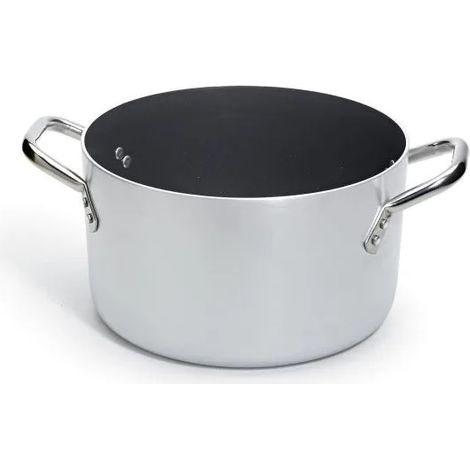 AGNELLI Casseruola Alta Alluminio Antiaderente Fasa Basic Induzione D 20 Cm (1/2)