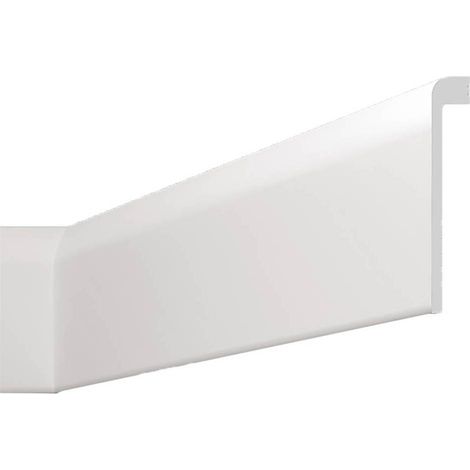 COPRI BATTISCOPA DECORATIVO SERIE 'LUXSTYL' mod. 'L12022' - mm 22 x 120 x 2 mt