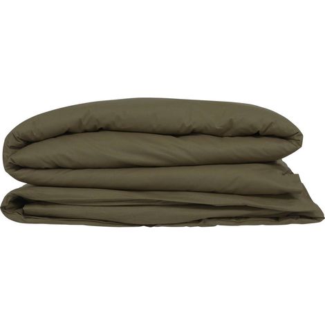 Copripiumino carina in cotone 200x140cm verde cachi - Atmosphera créateur d'intérieur