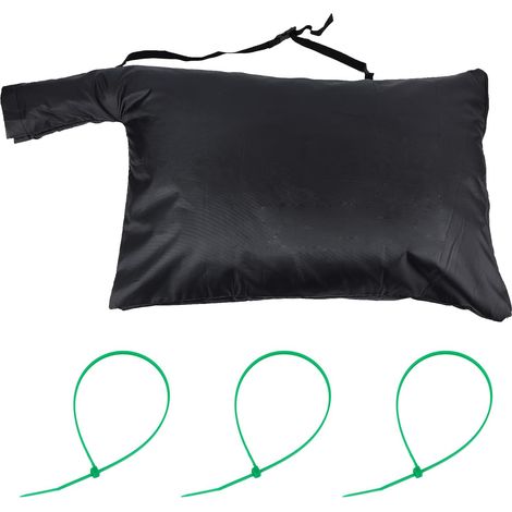 Leaf Blower Vacuum Bag Adjustable Leaf Blower Replacement Bags Leaf Blower Leaf Collection Bag for Leaf Blower 3 Fasteners (1/5)