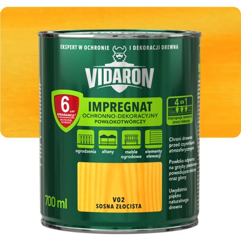 Vidaron filmbildendes Holzimprägniermittel für Goldkiefer V02 0,7L N (1/3)