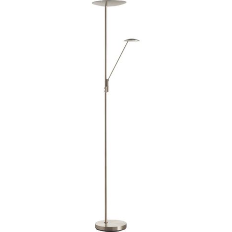 Lámpara de pie DAPHNE cromo mate LED 33W+8W (1/2)