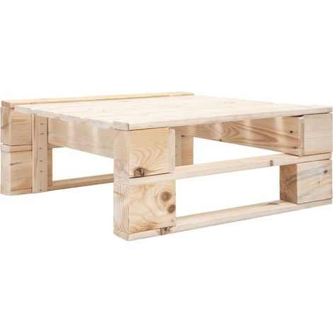 vidaXL Otomana de palés para jardín madera (1/5)