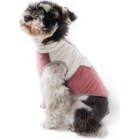 Hundejacke, Fleece-Sweatshirt, Pullover, Größe L, Rosa