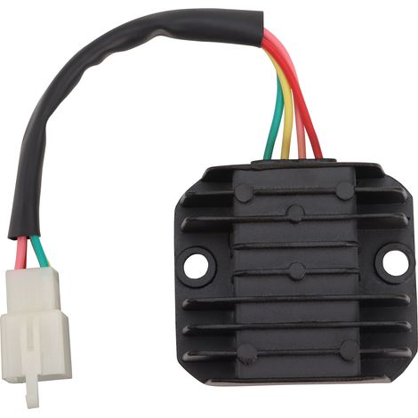 6-pin voltage regulator compatible with GY6 150cc and CG 125cc-250cc vertical motor ATVs (1/4)