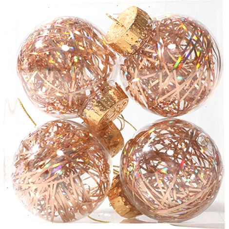 Bola De Adorno - Para Árbol De Navidad Y Decoración De Fiesta - 1 Unidad (1/5)