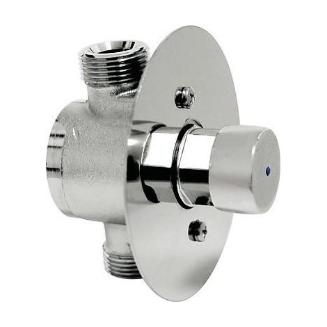 TEMPO-TRES 112178 Grifo de Ducha para Empotrar entrada y salida con rosca macho 3/4" G - ref: 112178 (1/2)