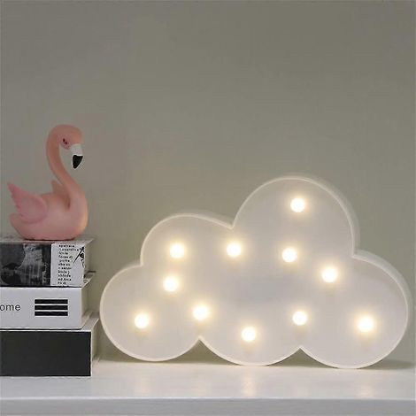 Filiyano-Veilleuse LED en forme de nuage, à piles (1/3)