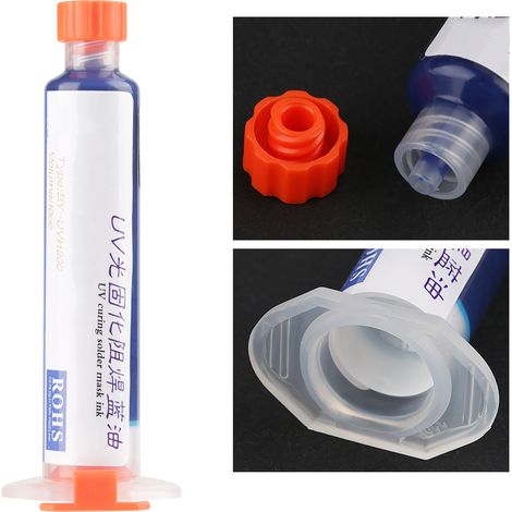 Pâte à souder liquide à flux polymérisable aux UV pour circuit imprimé BGA (1/5)