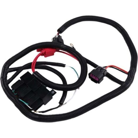 Faisceau De Câblage Double Ventilateur Contrôle Électrique ECU Camionnettes 1999 2006 Mise À Niveau (1/4)