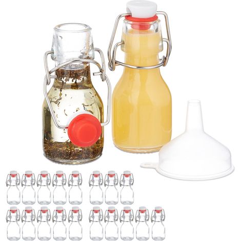 Kleine Flaschen mit Bügelverschluss-Set (1/5)