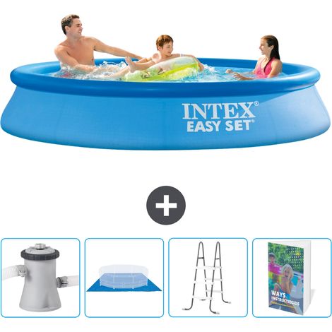 Intex Piscine Easy Set Ronde - 305x61 cm - 5-pièces SCB106 (1/4)