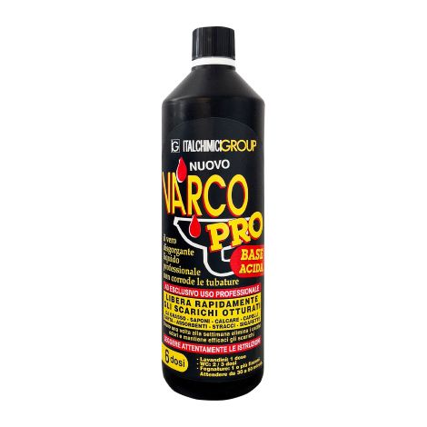 Laveur liquide Varco Pro 750 ml de'graissant acide de'graissant pour canalisations