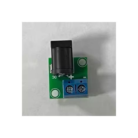 Module adaptateur DIY pour prise d'alimentation CC 5,5 x 2,1 mm, compatible avec les prises à câblage bleu 5,5 x 2,5 mm et 2 broches. (1/2)