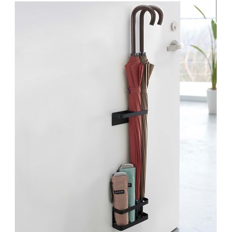 Porte parapluie magnétique d'aspiration Xuan - close porte porte porte porte porte porte en fer porte arrière porte antivol porte parapluie murale (1/3)