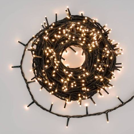 Guirlande 25m 500 mini lucioles 4 Canaux 500 Haute Luminosité 8 programmes Timer Lotti (1/5)