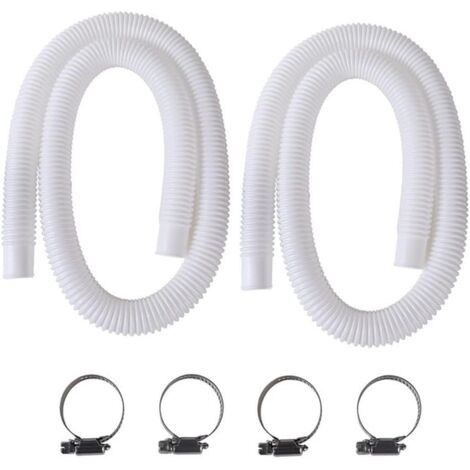 Tuyau Piscine 32mm, Tuyau pour Piscine Hors Sol, 150cm/59in Tuyau de Rechange (1/5)
