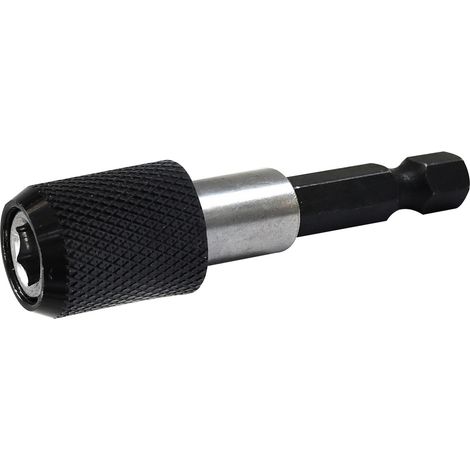Dapetz ® Magnetic Drywall Bit Holder 1/4" Hex Shank Drills Screwdrivers 60mm Length Interface Has a Locking Mechanism, Built-In Magnetic, Automatically Pop-Up Batch Head. (1/5)