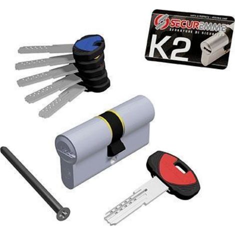 Cilindro sagomato k2 3200-c securemme misura 60 (30+30) (1/2)