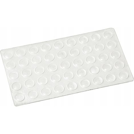 Paraurti in silicone a forma di foglia, 10x1,5 mm, 25 pezzi. (1/3)