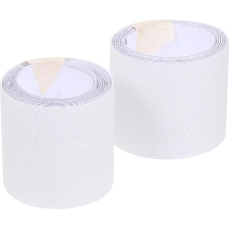Ruban Adhésif Antidérapant Transparent 5 Cm X 1 M 2pcs en Caoutchouc Forte Adhérence pour Protection Glissades Toilettes et Douches (1/5)