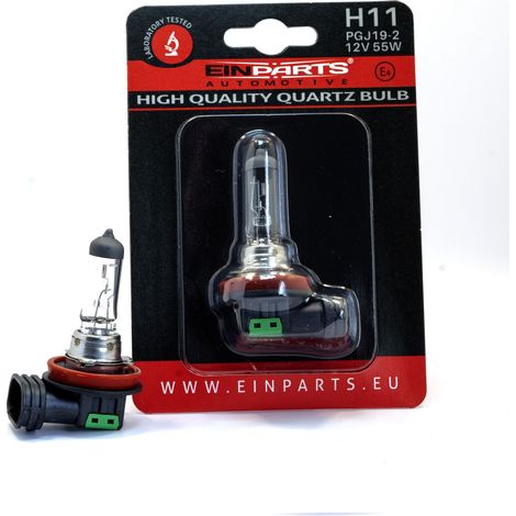 EinParts Halogenlampe H11 12V 3000K Gelb 55W PGJ19-2, 1 Stück (1/5)