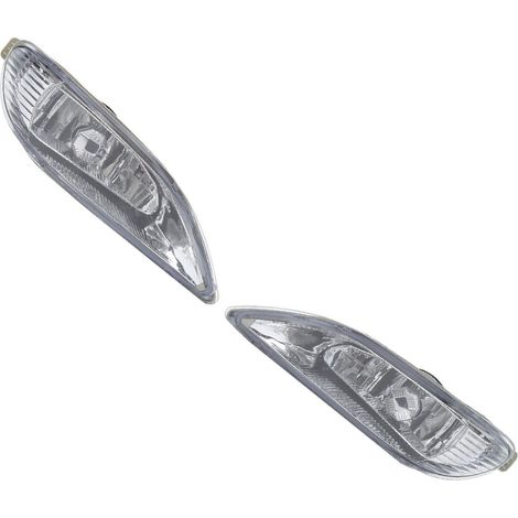 2 phares antibrouillard 81220 AA010 longue portée, lumière ambre, réduction de l'éblouissement, haute luminosité pour Corolla Camry (1/5)