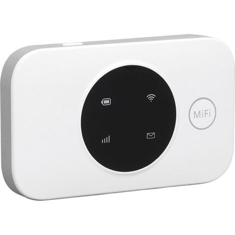 Tragbarer 4G-WLAN-Router, 300 Mbit/s, mobiler Hotspot, 3000-mAh-Akku, bis zu 10 Nutzer, Taschenformat für Outdoor-Camping (1/5)