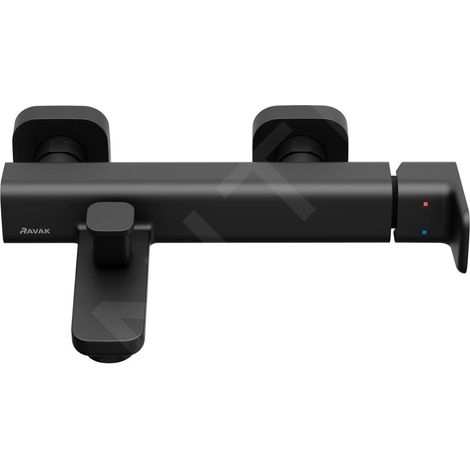 Mélangeur bain Ravak 10° Free black sans set de douche black X070152 (1/4)