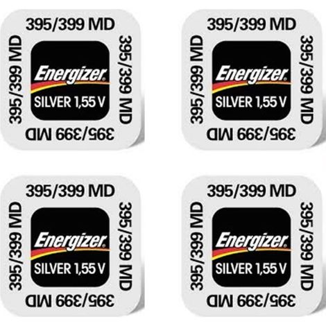 .4 Piles Energizer 395/399.