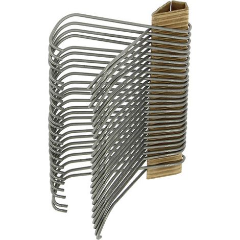 Crochet de rangement tuile universel galva Ø2,2mm – Résistant aux vents violents – Boîte de 420 unités – Installation rapide et invisible (1/3)