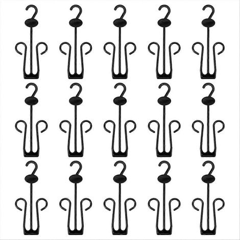 Set mit 15 Haken für Schuhaufsteller, Organizer und Schuhtrockner, Kleiderbügel für Geschäfte, Haushalte, Supermärkte und Einkaufszentren. (1/5)