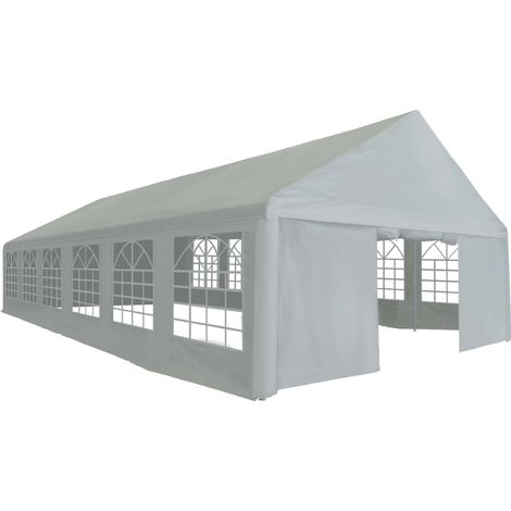 Maison Exclusive - Partyzelt PE 6x12 m Grau
