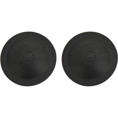 Coppia di copridadi di fissaggio superiori per ammortizzatori anteriori 51938656 per Fiat 500 Abarth 2008 e successivi -Crezuo