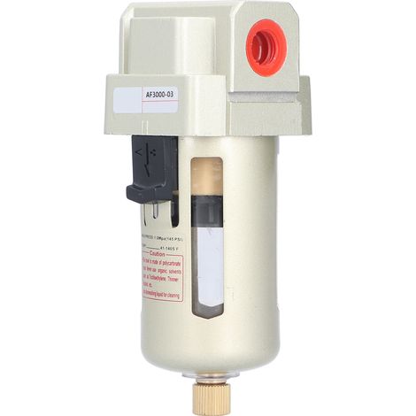 Filtre à air comprimé déshydrateur purgeur d'eau Séparateur d'humidité Pièce de rechange Unité Unique AF3000-03 (1/5)