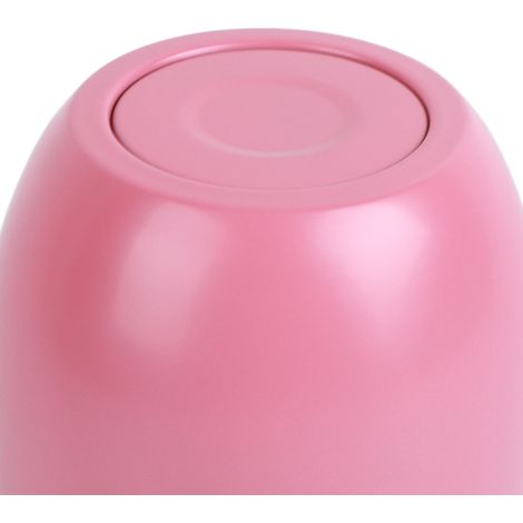 Verre à vin isotherme en forme de coquille d'œuf, 35 cl, en acier inoxydable 304, grand format, rose (1/5)