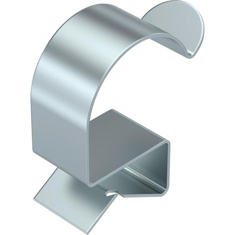 OBO Bettermann Étrier de support pour câble, 25-30mm 7,5-12mm Acier Lamelle de zinc, 1488531