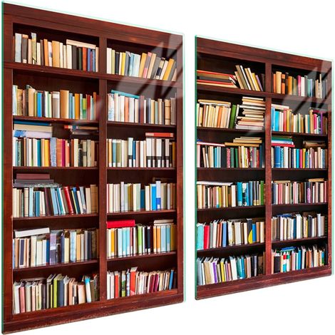 Glasschutzplatte für den Herd 2x45x52 Bücher (1/5)