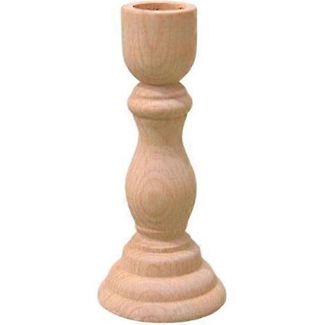 Bougeoirs en bois, conception robuste et durable (1/3)
