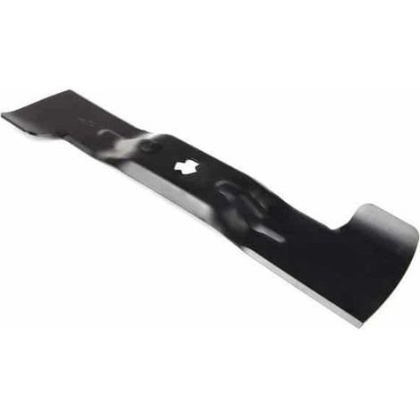 Lame de tondeuse gauche 46,5 cm – Étoile 6 pointes – Soufflante pour coupe nette – Compatible avec MTD et autres modèles (1/5)