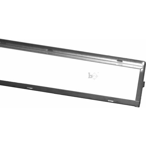 MEA – Caniveau de voirie 250 x 1000 mm – Hauteur 30 mm – Pour béton armé – Norme compatible avec gitterroste