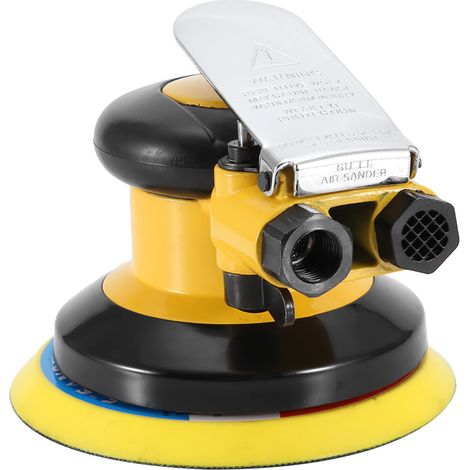 Ponceuse pneumatique portative 5 pouces, meuleuse et polisseuse, outil de polissage professionnel, 10 000 tr/min