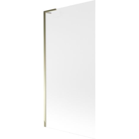 Paroi de baignoire 1 volet Mexen Next L 90 x 150 cm, givre, doré - 895-090-000-03-30-50 (1/5)