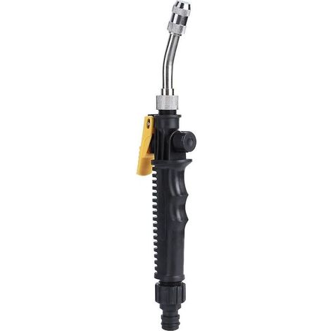 High Pressure Adjustable Spray Gun Watering Nozzle G3/8 DN10 30cm Two-in-One Design for Garden Irrigation Plant Seedling Watering Flower Spraying Clea